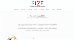 Desktop Screenshot of juwelier-elze.de