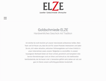 Tablet Screenshot of juwelier-elze.de